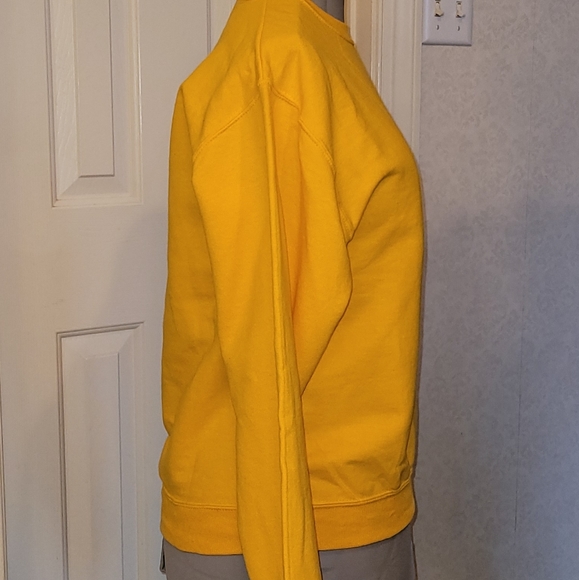 Vintage 90s Jerzees Gold Unisex NuBlend Crew Neck Sweatshirt New Without Tag - Picture 9 of 16